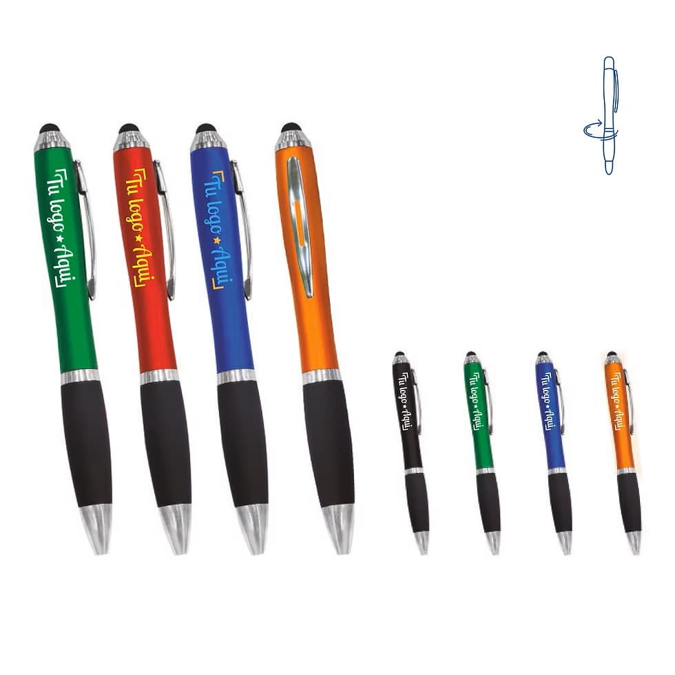 Lapicero Barril - Pvc Lp 8305 Logo Impreso