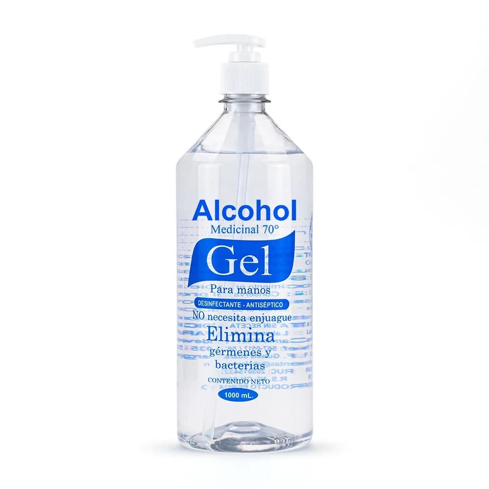 Alcohol Gel para Manos 70% 1l